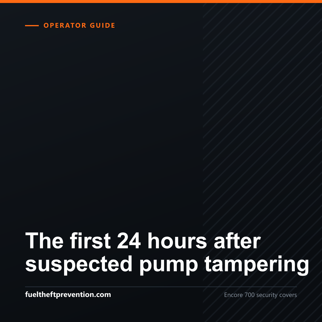 Square social image for: The first 24 hours after suspected pump tampering